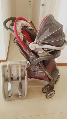 Graco Coche Travel System Fold Finley Unisex + Porta Bebe