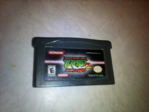 Juego Game Boy Advance Turtles 2