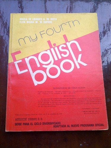 Libro De Ingles My Fourth English Book