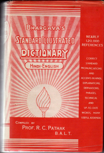 Libro Dictionary Of The Hindi Language: Hindi- English Yoga