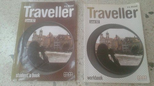 Libro Ingles Traveller Level B2 Students Book And Workbook
