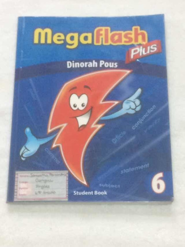 Libro Mega Flash Plus 6 Dinorah Pous Student Book