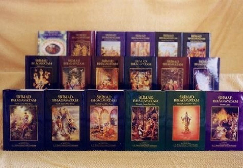 Libro Srimad Bhagavatam Em Portuguese 12 Cantos 19 Tomos