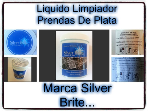 Limpiador Prendas Plata Silver Brite