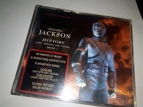 Michael Jackson Cd History Book