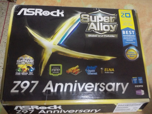 Motherboard Asrock Z97 Anniversary + Procesador