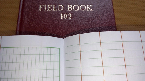 Paq De 5 Libreta Topografíca Modelo 102 Field Book D4