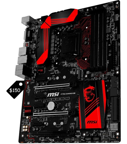 Placa Madre Msi Z170a Gaming M7 Chipset  Ddrverdes