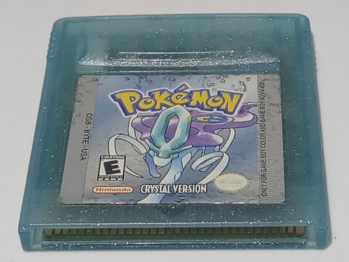 Pokemon Crystal Nintendo Game Boy Color Original