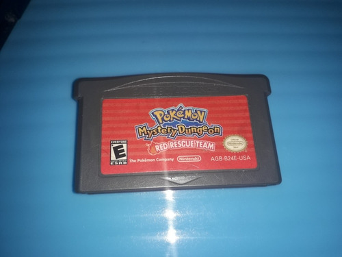 Pokemon Mystery Dungeon Red Rescue Original Game Boy Advance