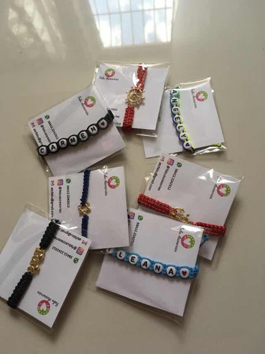 Pulseras Personalizadas De Letras