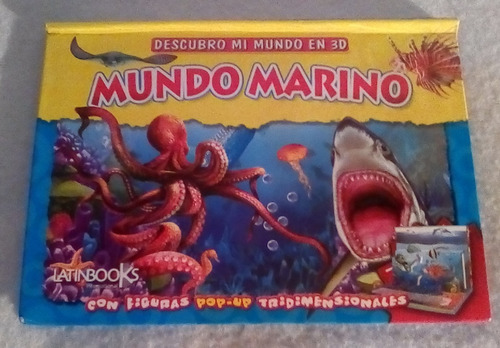 Remato Libro Para Niños En 3d - Mundo Marino (ref. 6)