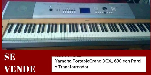 Teclado Yamaha Como Nuevo Dgx 630