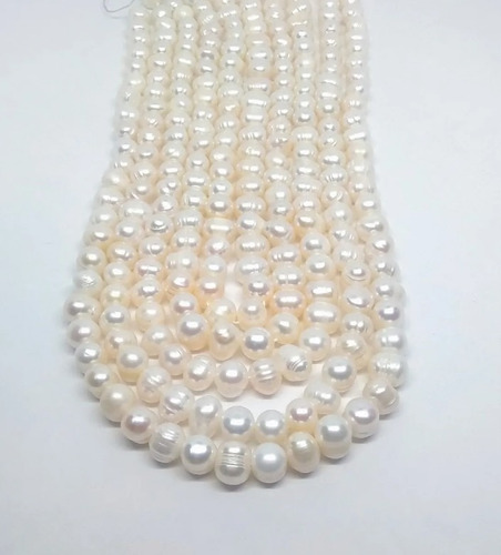 Tira De Perlas Para Bisuteria 8mm