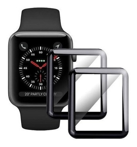 Vidrio Templado Curvo Apple Watch 3d mm