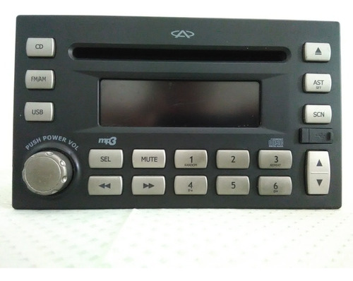 46$ Reproductor Original Chery Orinoco Radio Cd Mini Usb