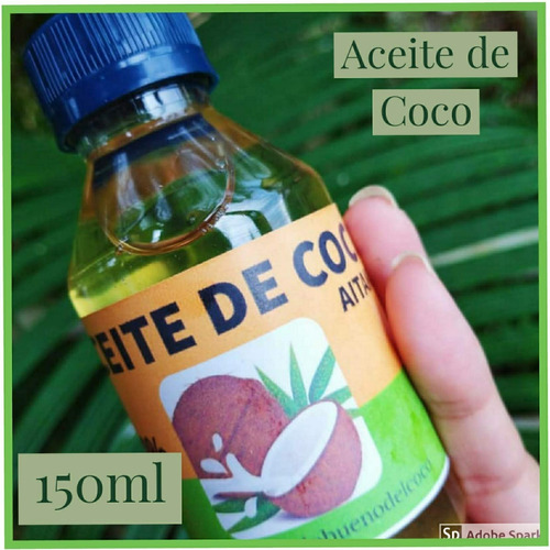 Aceite De Coco 100% Natural