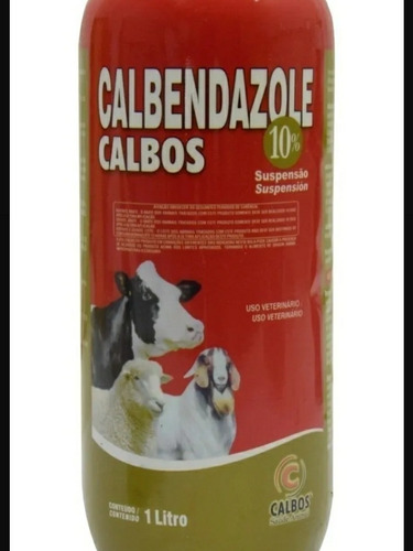 Albendazol 10% Calbendazole X 1 Litro Lab Calbos