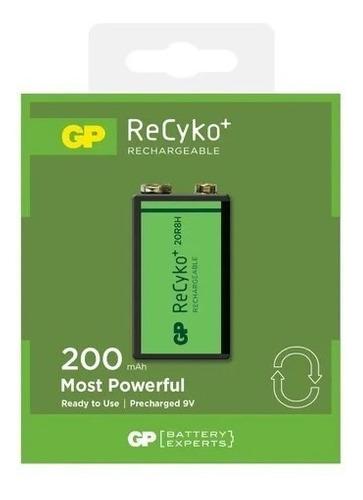 Bateria Recargable Gp 9v Recyko 200mah