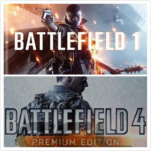 Battlefield 1 Y Battlefield 4 Combo Oferta!! Ps4