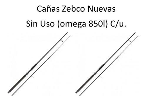 Cañas Zebco Nuevas Sin Uso (omega 850l) C/u.