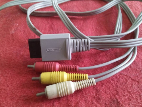 Cables De Audio Y Video Wii