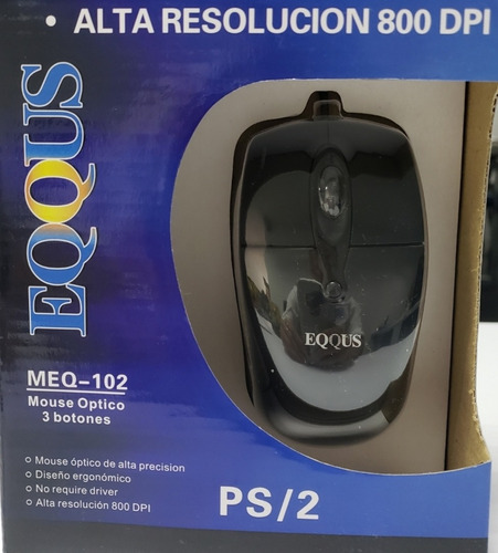 Combo Kit Mouse Ps2 Marca Eqqus Meq -102