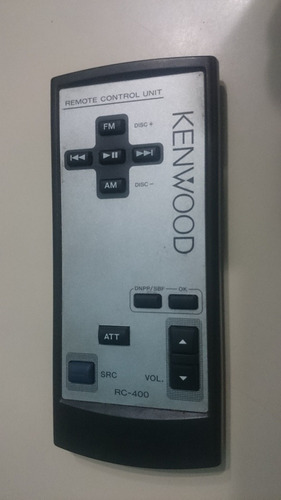 Control Kenwood Usado Rc- 400 Para Reproductor