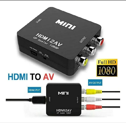 Convertidor Hdmi A Rca Audio Y Video