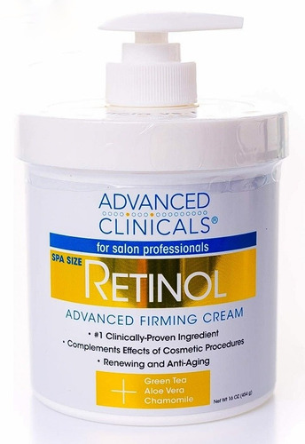 Crema Hidratante Facial Advanced Clinicals De Retinol