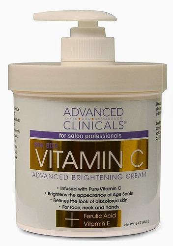 Crema Hidratante Facial Advanced Clinicals De Vitamina C