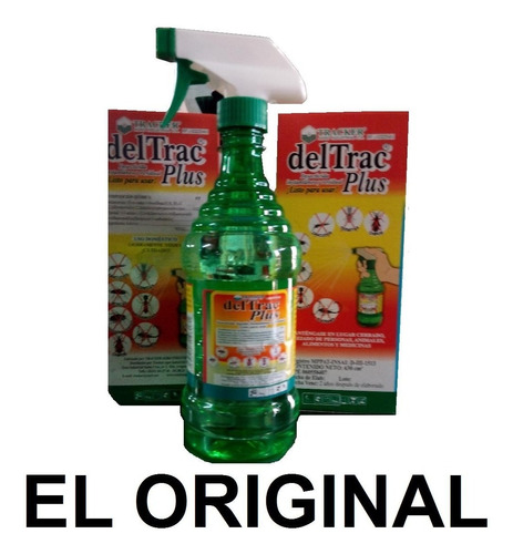 Deltrac Plus 630ml Liquido Efectivo Cucarachas Chiripas