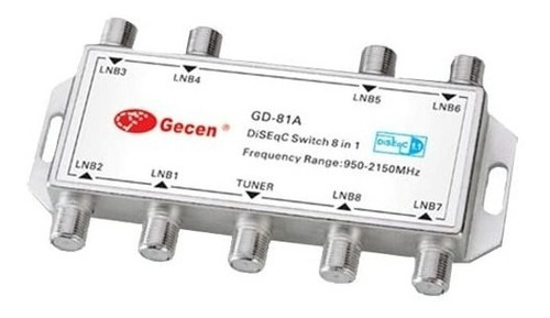 Diseqc 8x1 Fta Satelite Lnb Marca Gecen