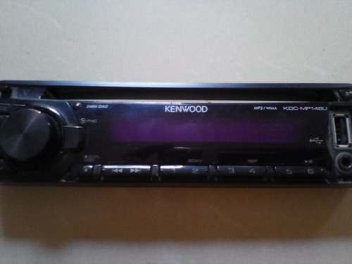 Frontal Reproductor Kenwood Kdc-mp148u Solo Frontal