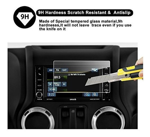 Jeep Wrangler Inch Media Center Uconnect Protector