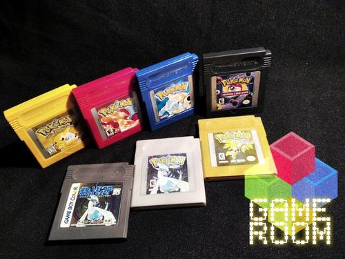 Juegos Colección Pokémon Gameboy.7 Juegos Excelente
