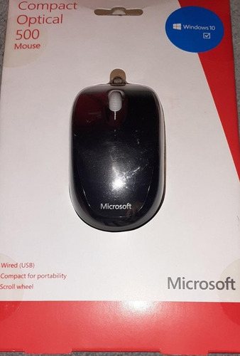 Mouse Microsoft Alambrico Para Pc