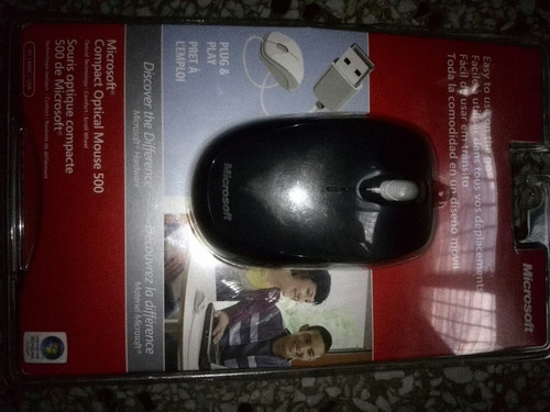 Mouse Microsoft Compact Optical 500 Acepto Cripto