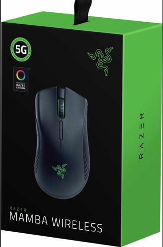 Mouse Razer Mamba Wireless Gamer Inalámbrico Nuevo
