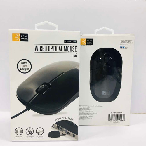 Mouse Wired Optical Usb