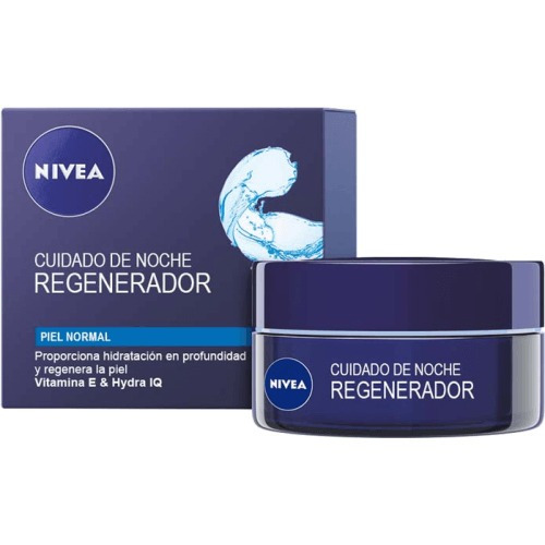 Nivea Crema Facial De Noche Regeneradora 50 Ml Toda Piel