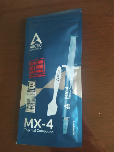 Pasta Térmica Artic Mx-4 4g Incluye Paleta