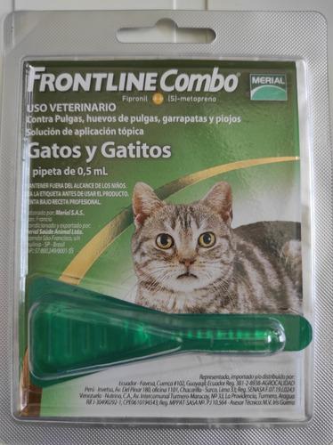 Pipetas Frontline Para Gatos 3 Meses De Protección