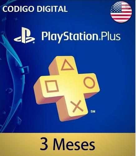 Playstation Plus Psn 3 Meses