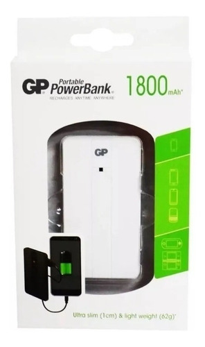 Power Bank Pila Externa Gp  Mah Ultra Slim Celular