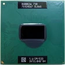 Procesador Intel Celeron M730 Toshiba Satelite M50 M55 Sl86g