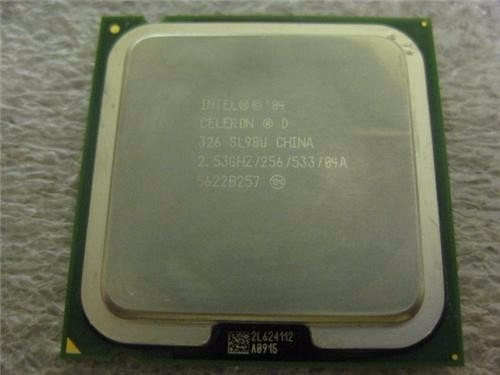 Procesador Intel Celeron ghz 256k Bus 533 S775 Sl98u