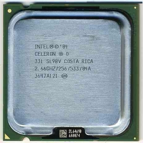 Procesador Intel Celeron ghz 256k Bus 533 S775 Sl98v