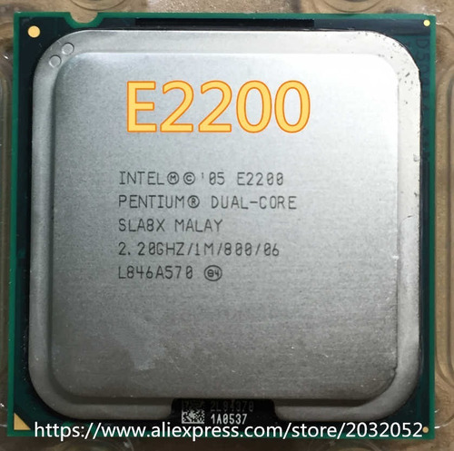 Procesador Intel Dual Core E