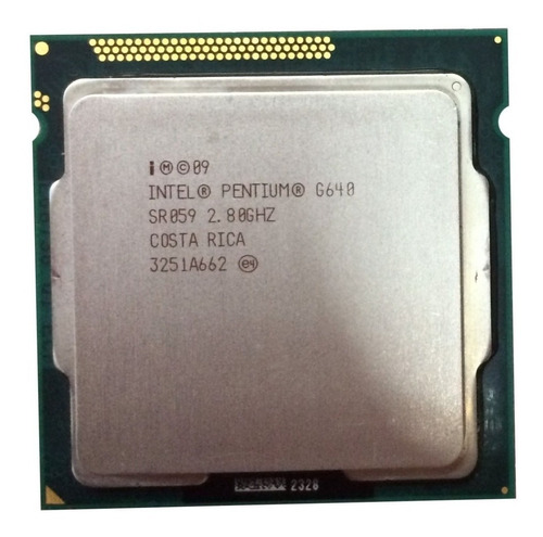 Procesador Intel Pentium G Ghz Socket 